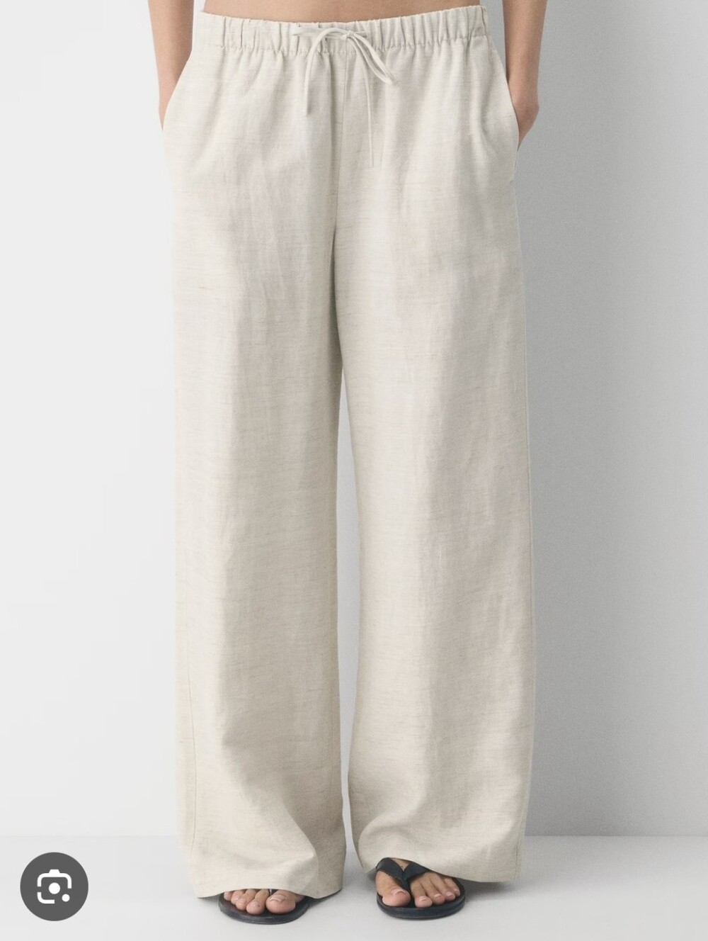 Bershka Linen Pants